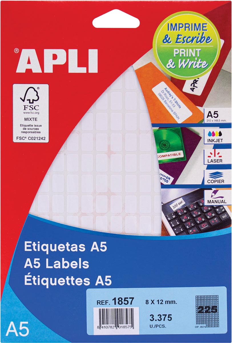 Apli Etiketten Print & Write