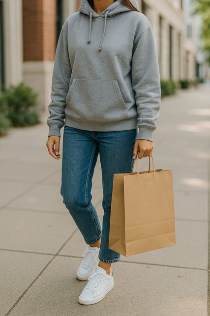 Papieren draagtassen