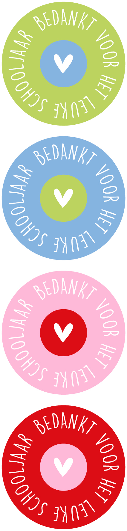 Schoolstickers OP=OP