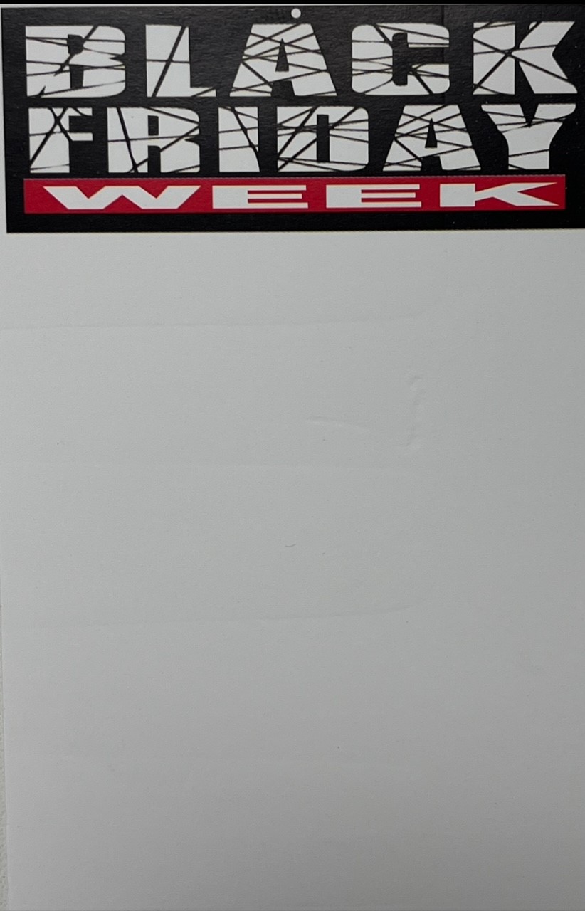 Black Friday Week Prijskaartjes