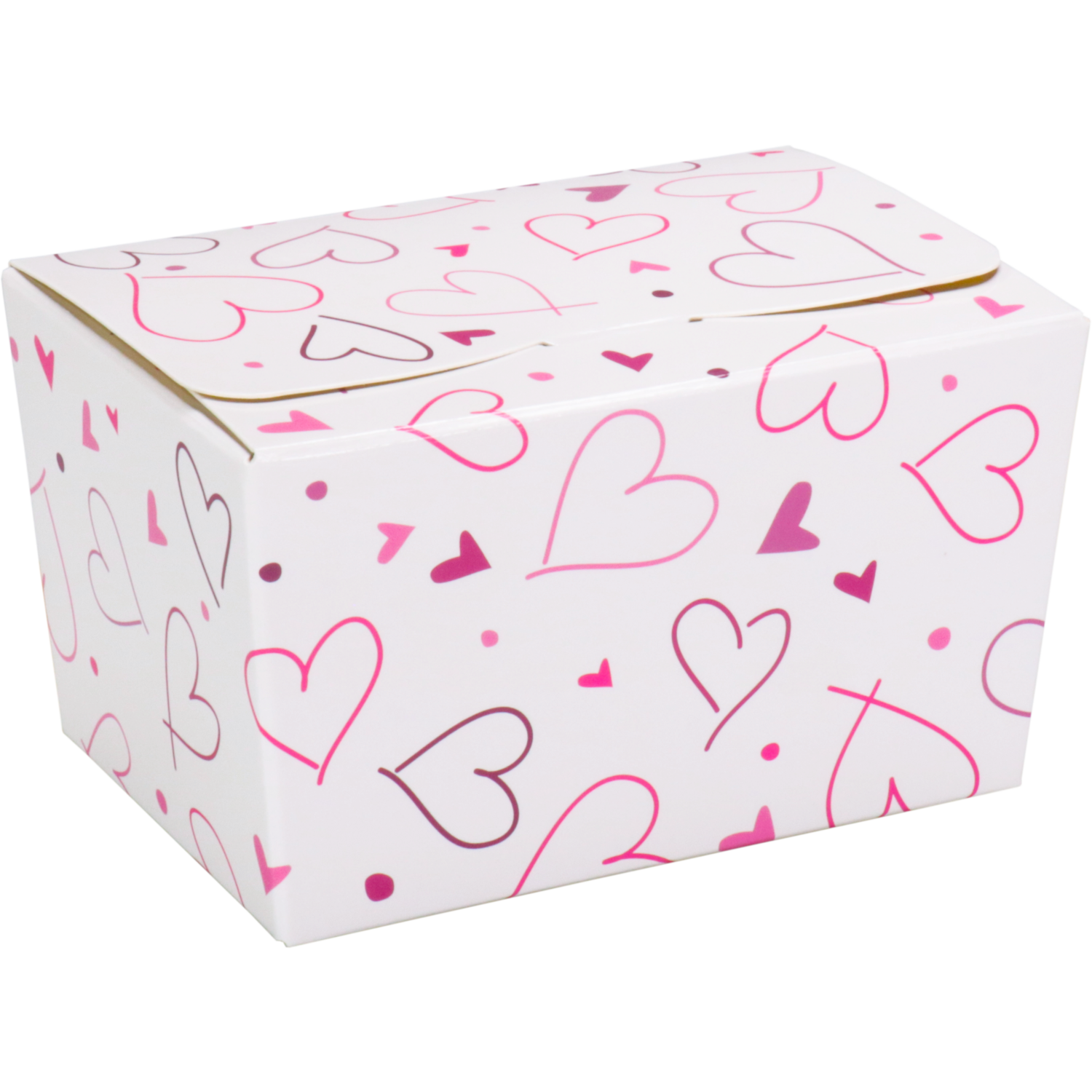 Bonbondoos Hearts White 150 gram