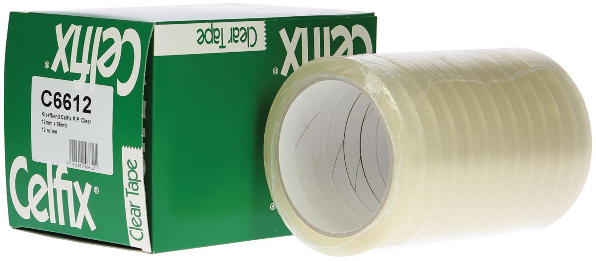 Celfix Plakband 12mm 66mtr