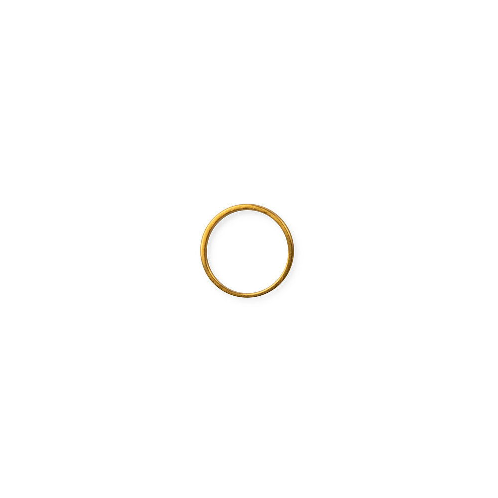 Cirkel Deco Metaal Gold