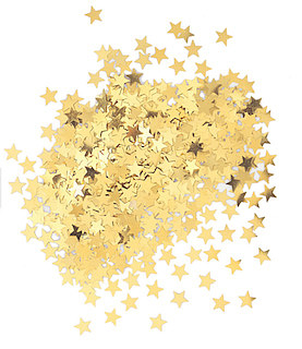 Confetti Sterretjes Goud