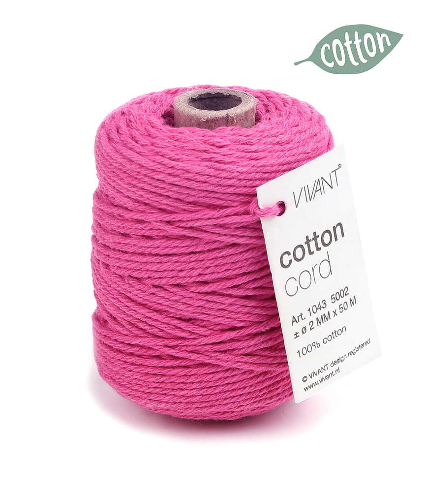 Cotton Touw Fuchsia