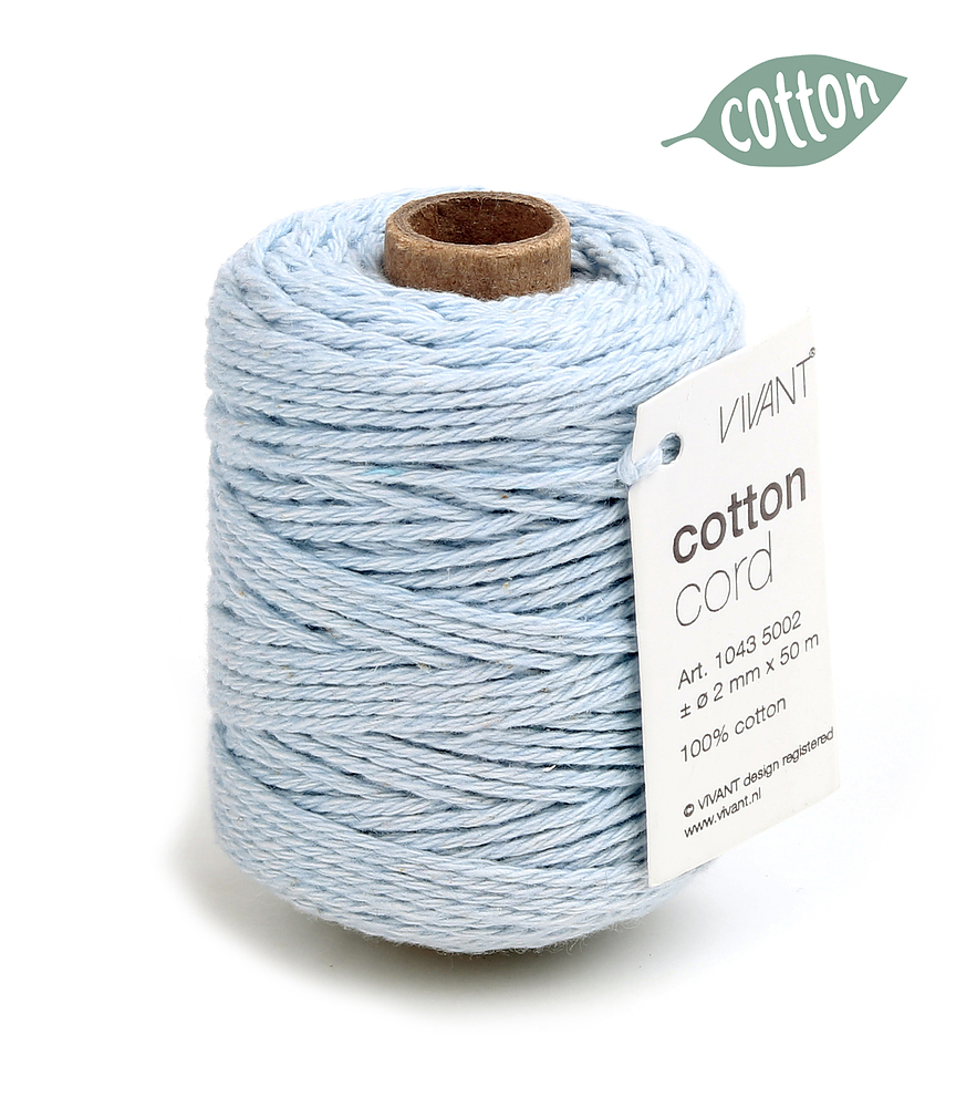 Cotton Touw Lichtblauw