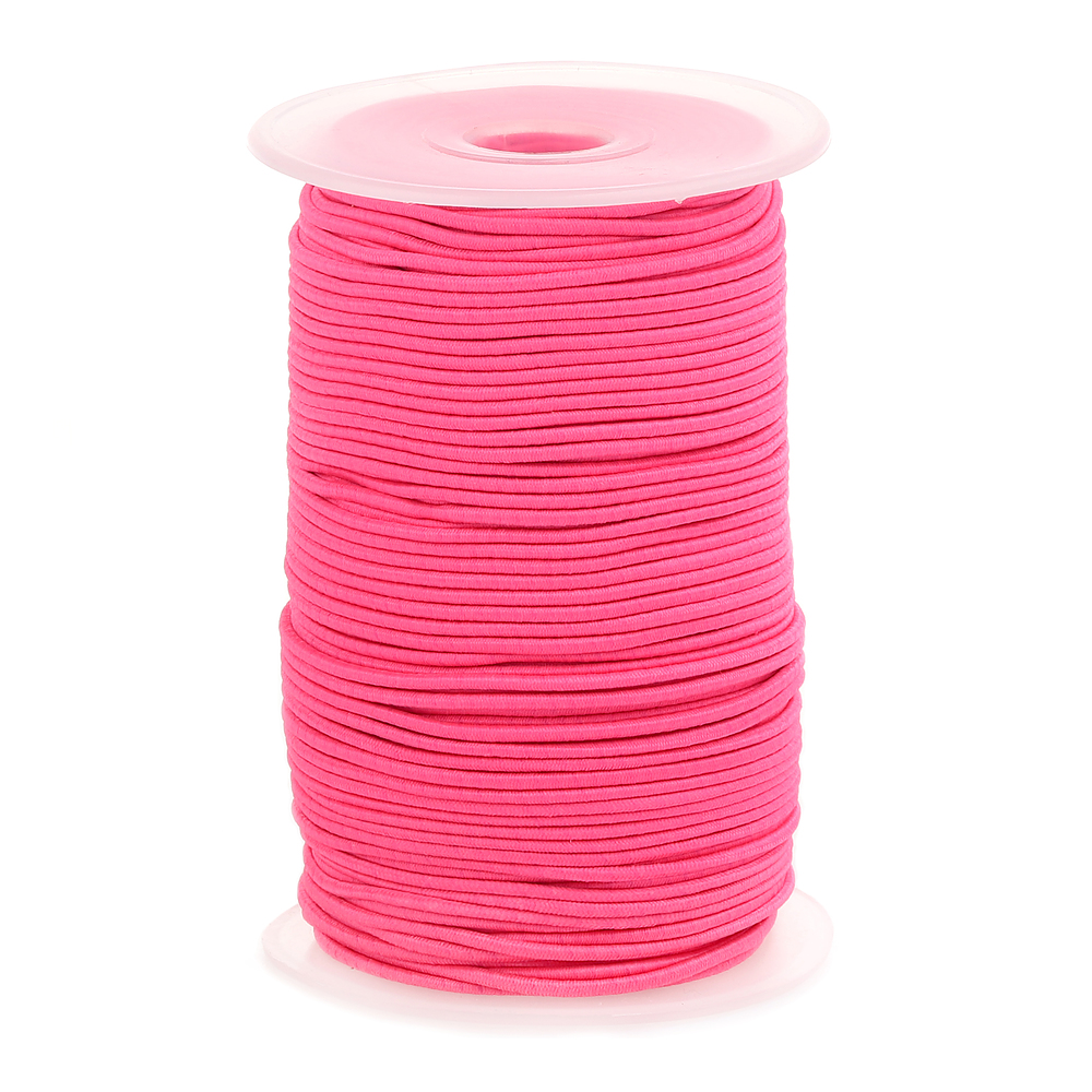 Elastiek Koord Neon Pink