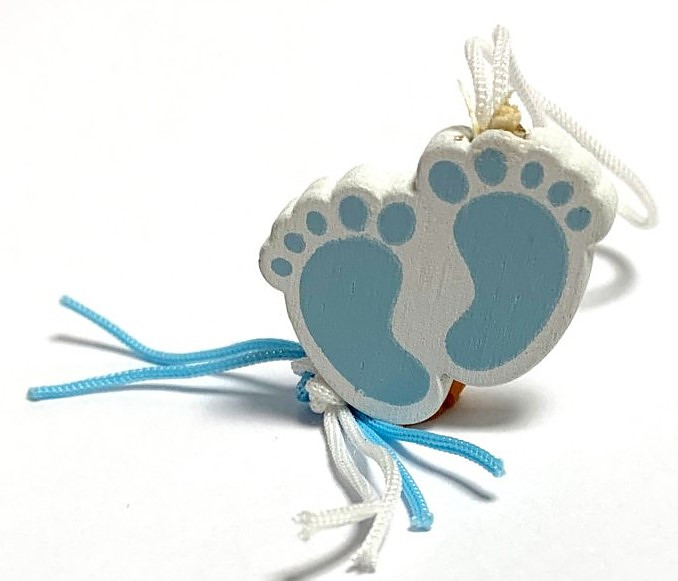 Gelukshanger Babyfeet Blauw