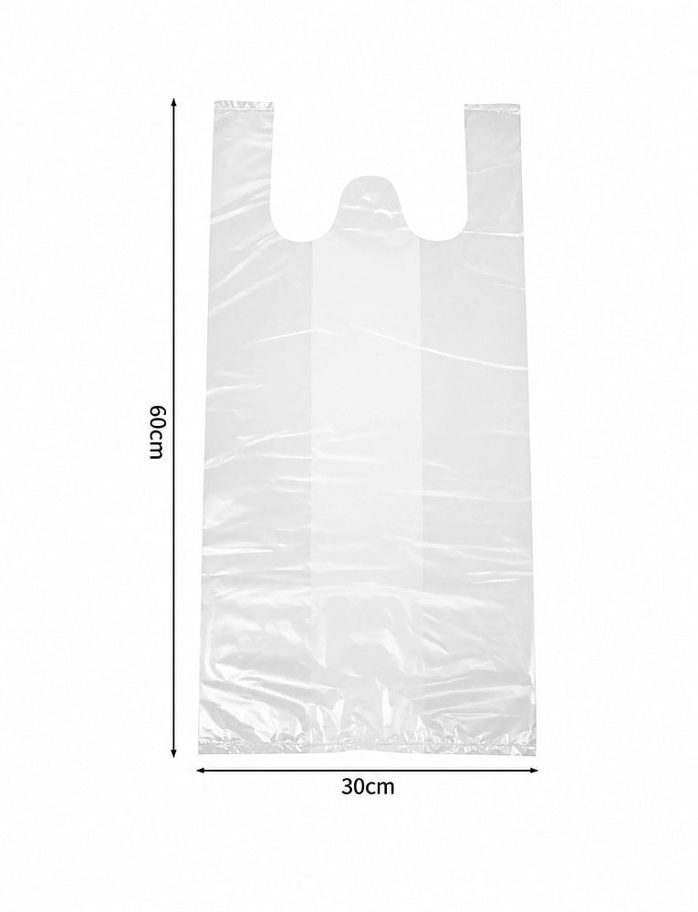 Hemddraagtas Transparant 30+10x60cm (100 stuks)