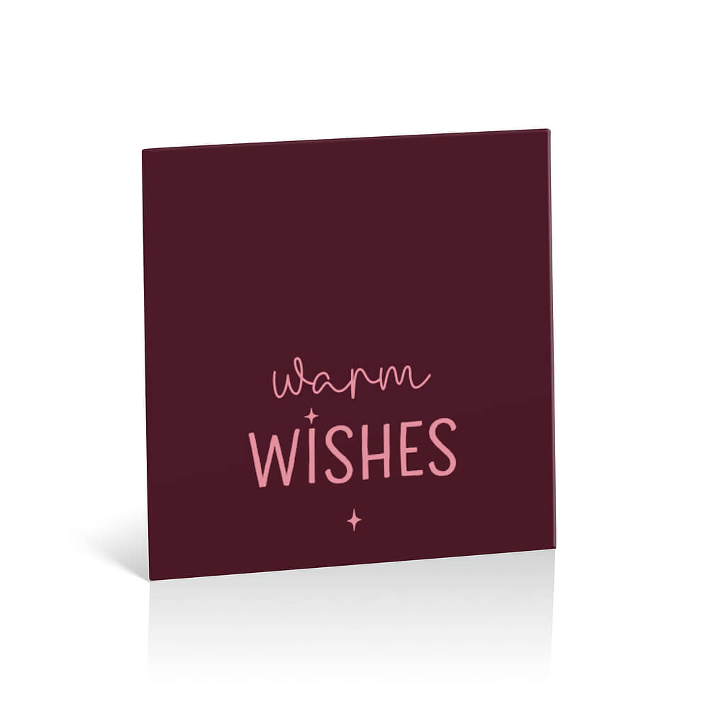 Kadobon Burgundy Warm Wishes