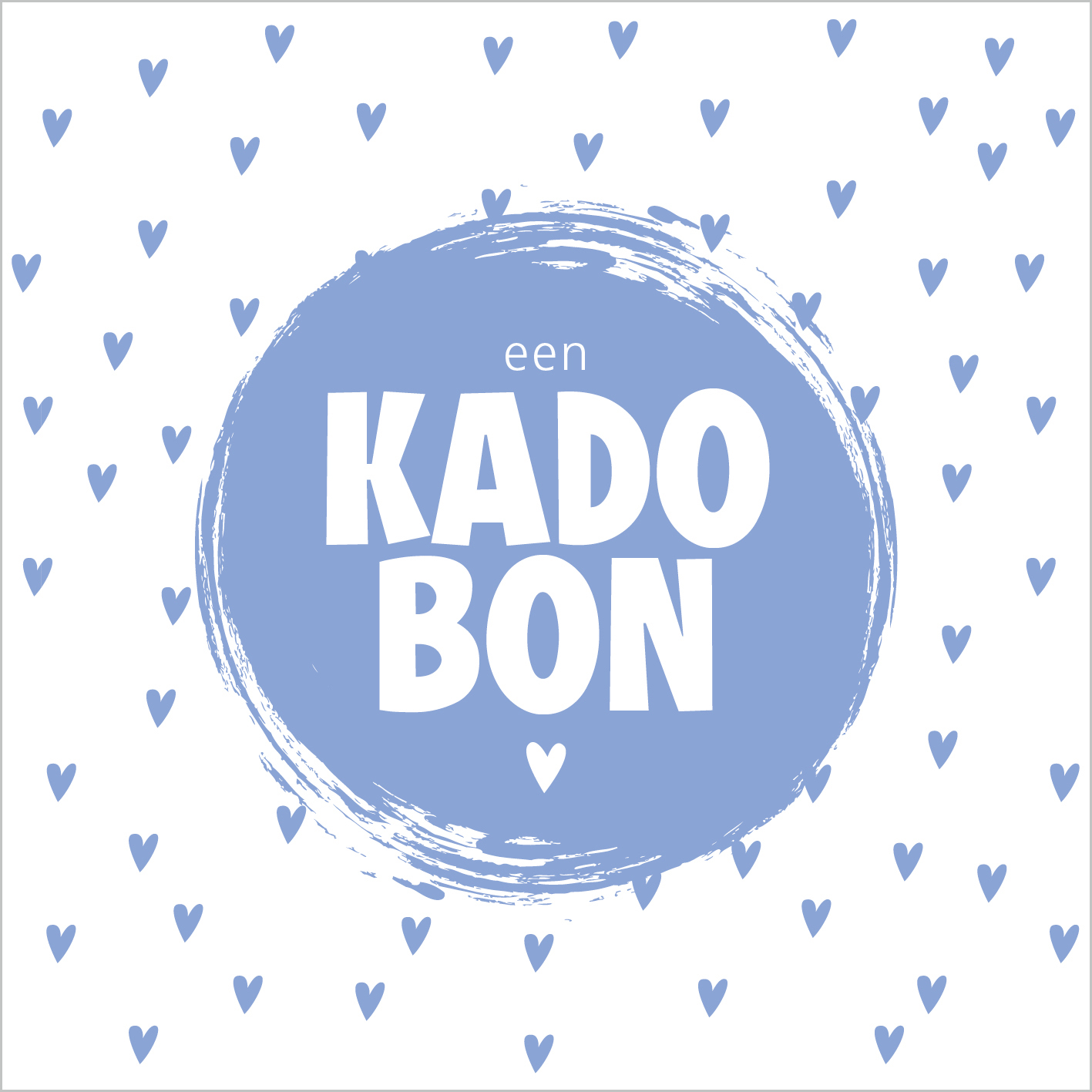 Kadodon Little Hearts Blue