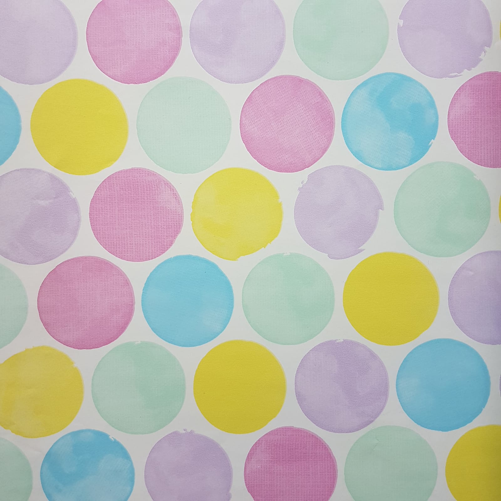 Kadopapier Big Dots Pastel