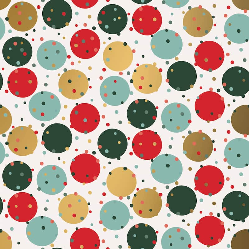 Kadopapier Celebration Dots 30cm