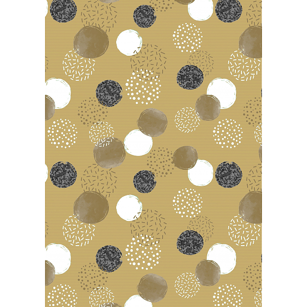 Kadopapier Dots Kraft