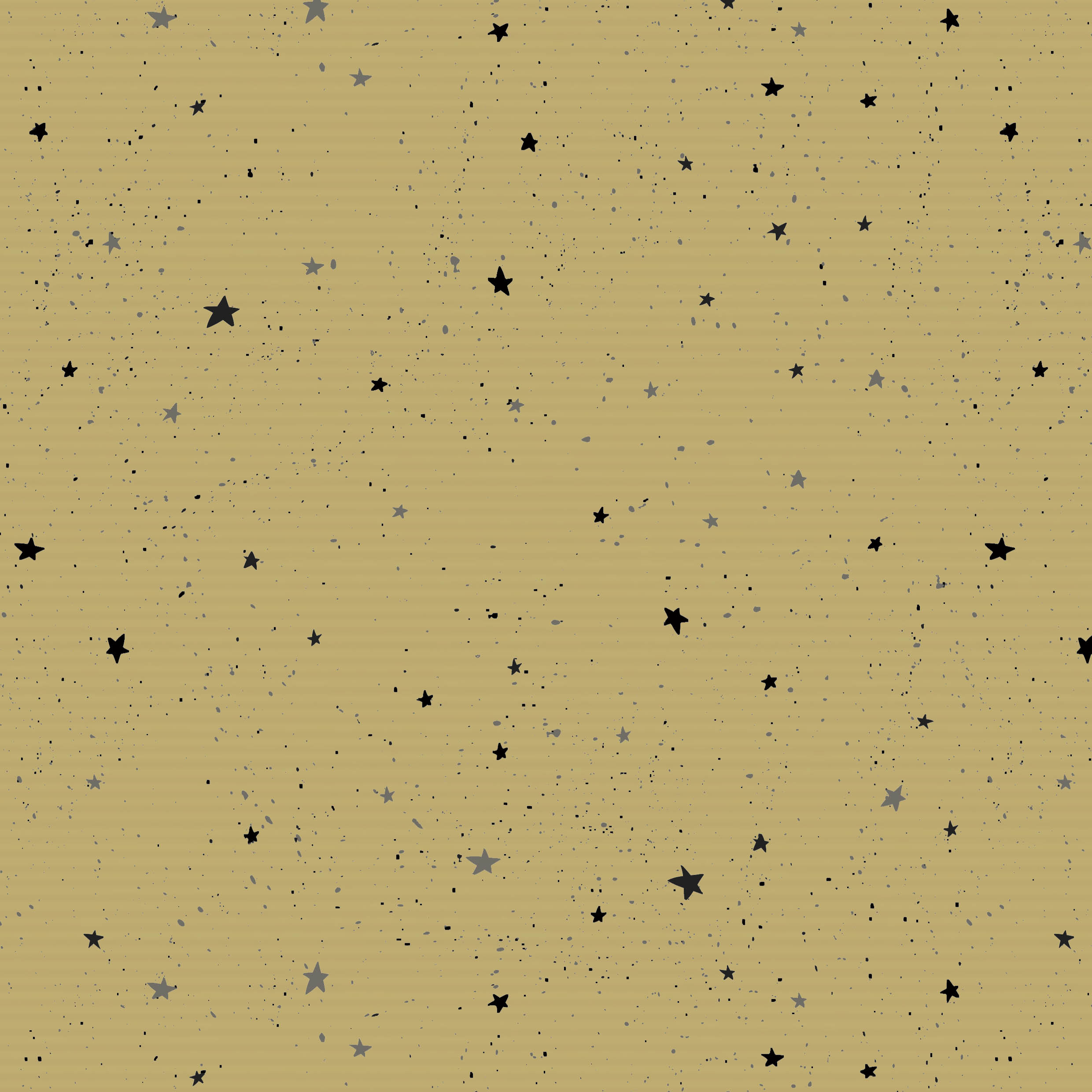 Kadopapier Kraft with Stars 50cm