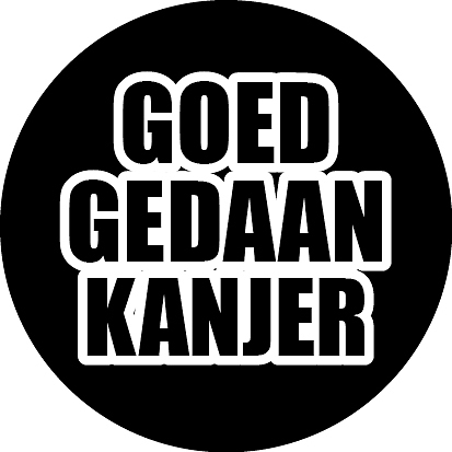 Kadosticker Goed Gedaan Kanjer