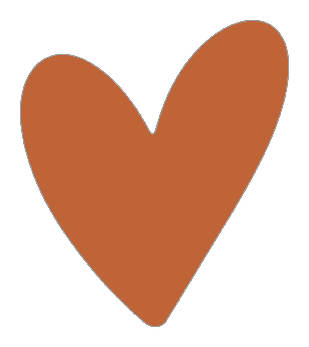 Kadosticker Big Heart Terra