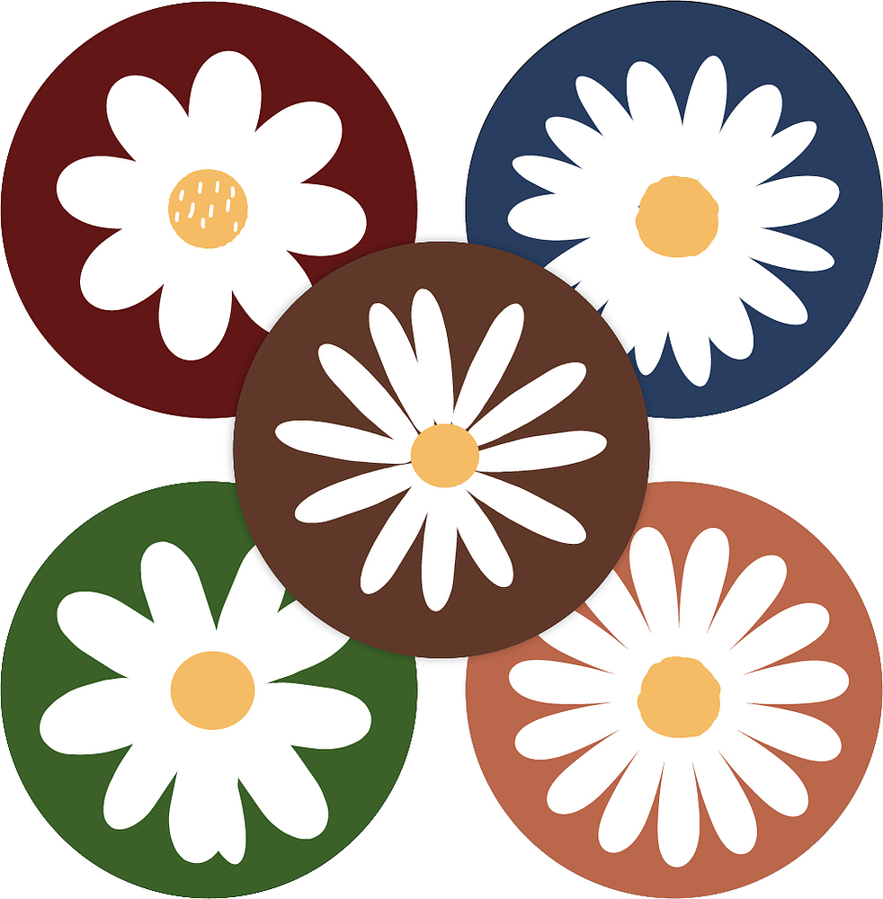 Kadosticker Daisy Fall Assorti