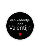 Kadosticker Een kadootje voor Valentijn