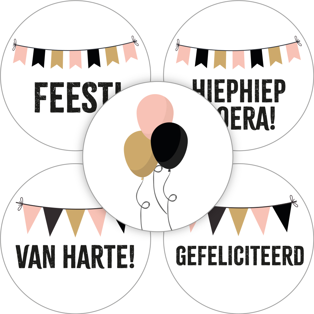 Kadosticker Feest Assorti