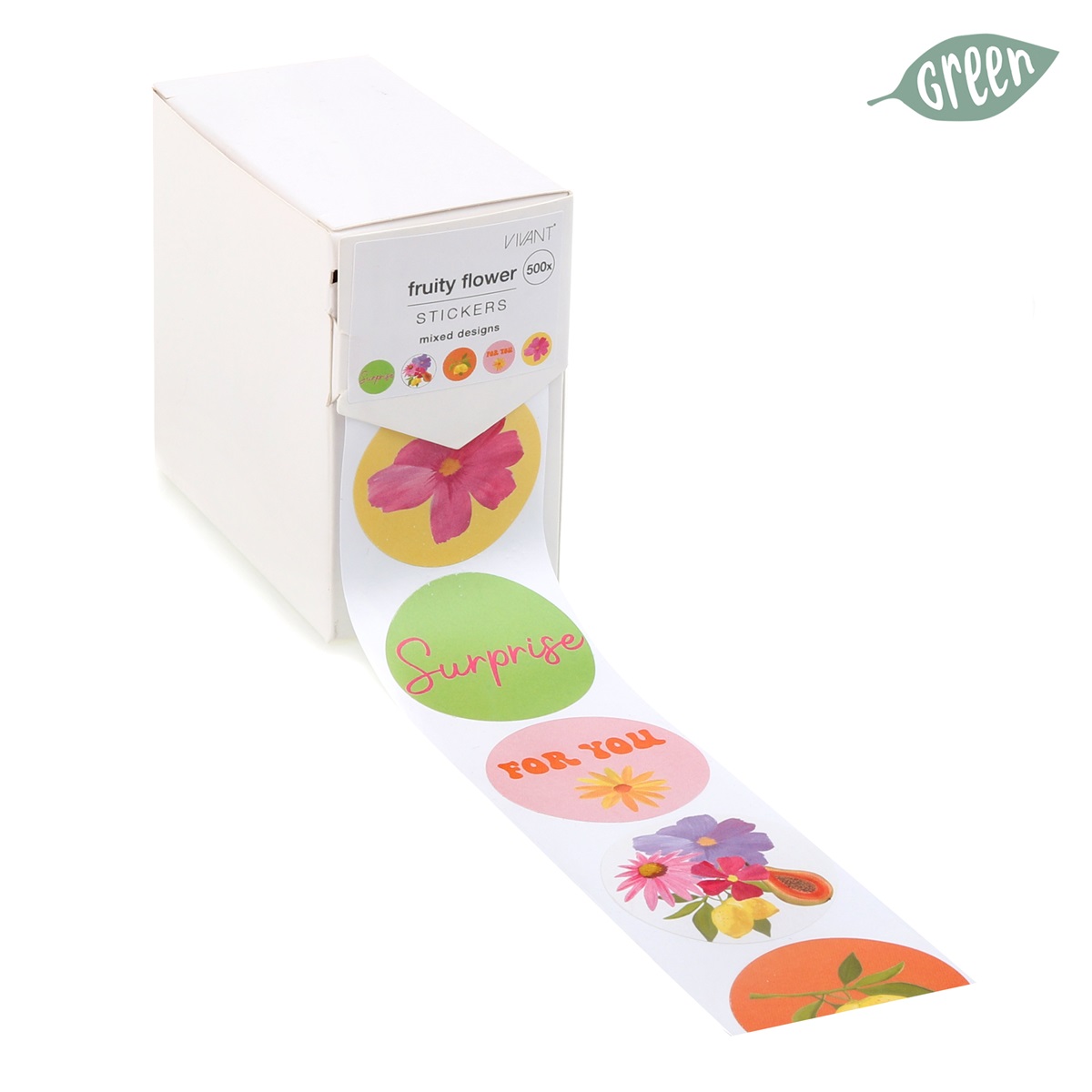 Kadosticker Fruity Flower Assorti van 5