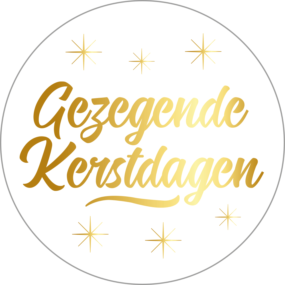 Kadosticker Gezegende Kerstdagen