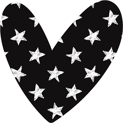 Kadosticker Heart Stars