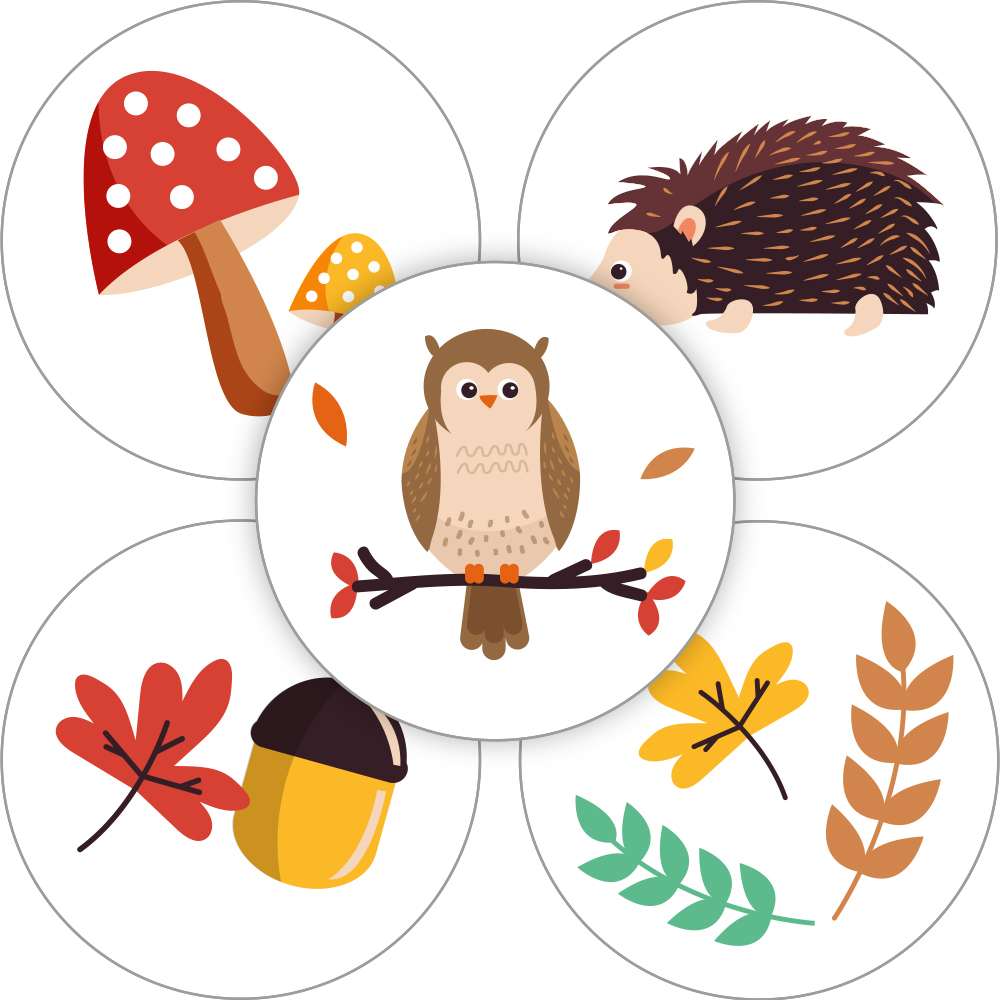 Kadosticker Herfst Assorti