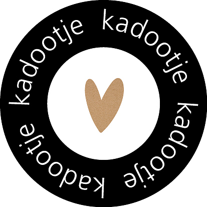 Kadosticker Kadootje Kraft Hart