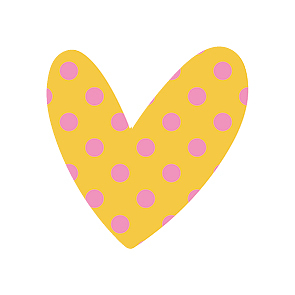 Kadosticker Little Heart Dots