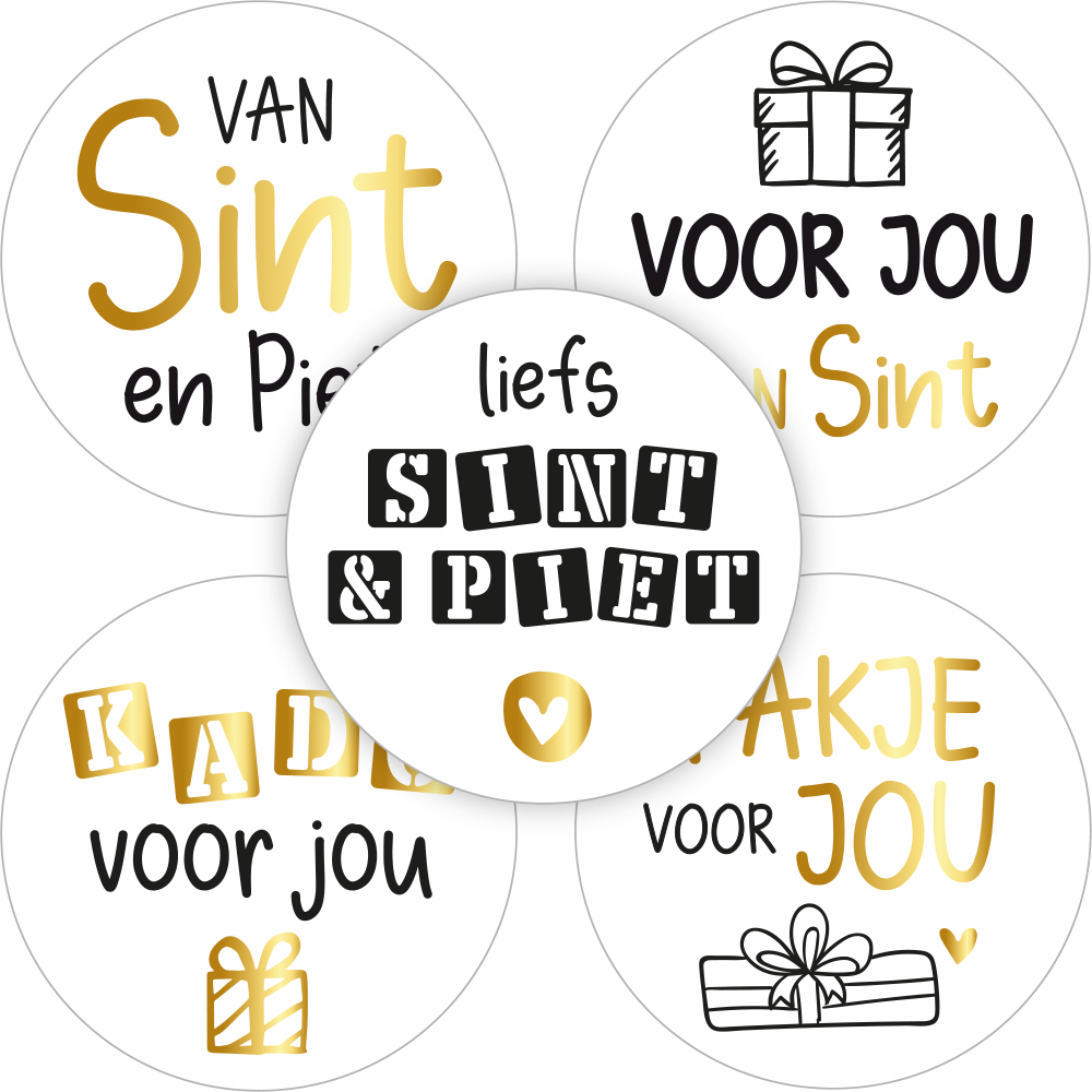 Kadosticker Sint Assorti van 5