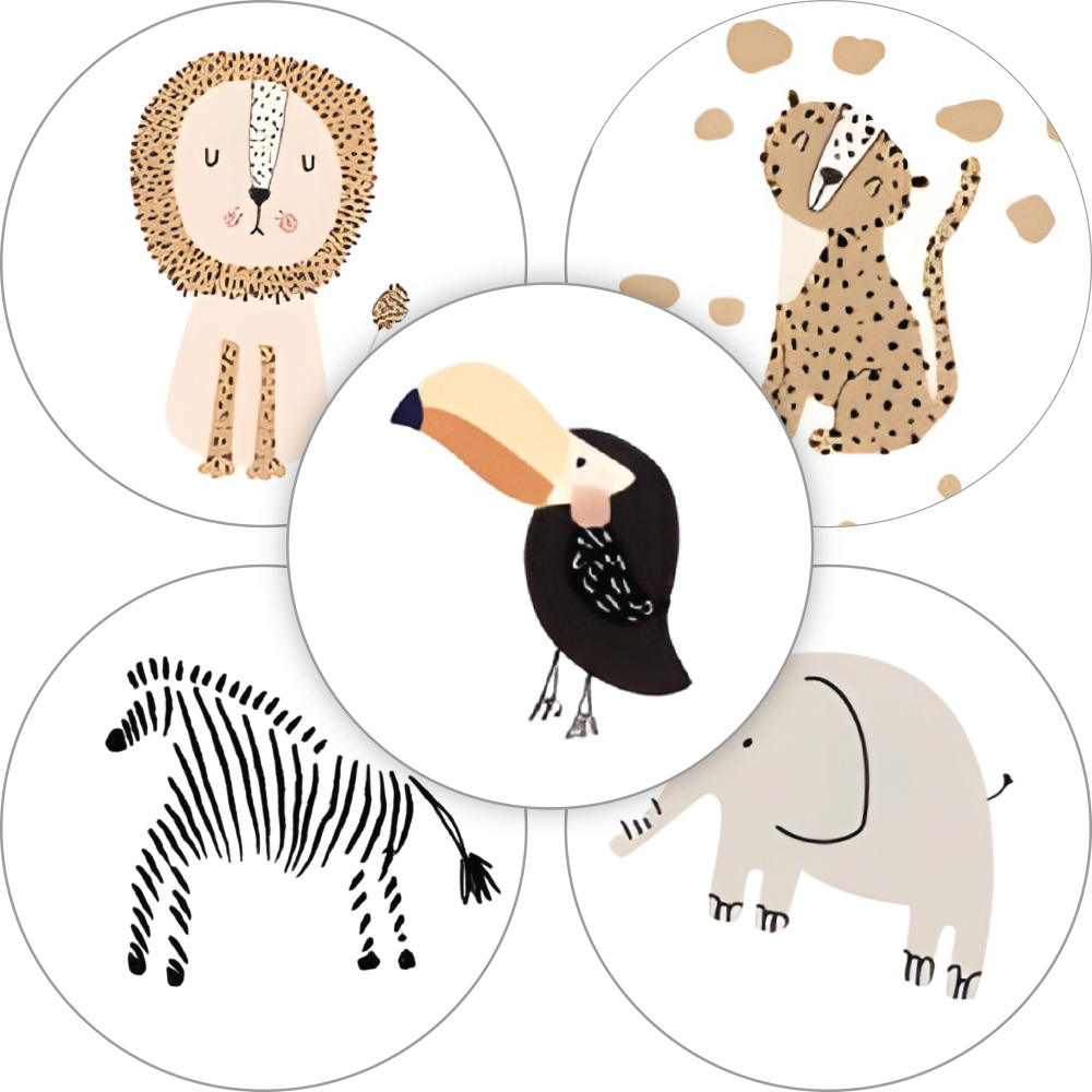 Kadosticker Sweet Animals Assorti