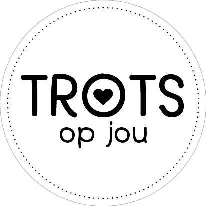 Kadosticker Trots op Jou