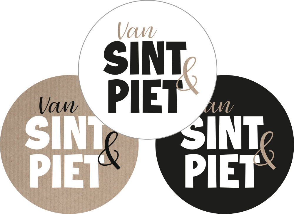 Kadosticker Van Sint & Piet Assorti