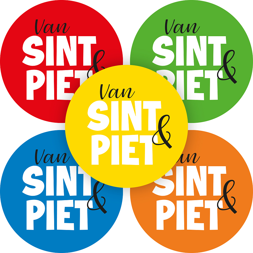 Kadosticker Van Sint & Piet Assorti