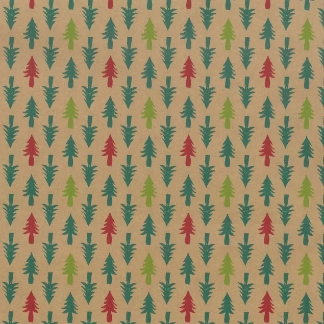 Kadozakje Kraft Christmas Trees