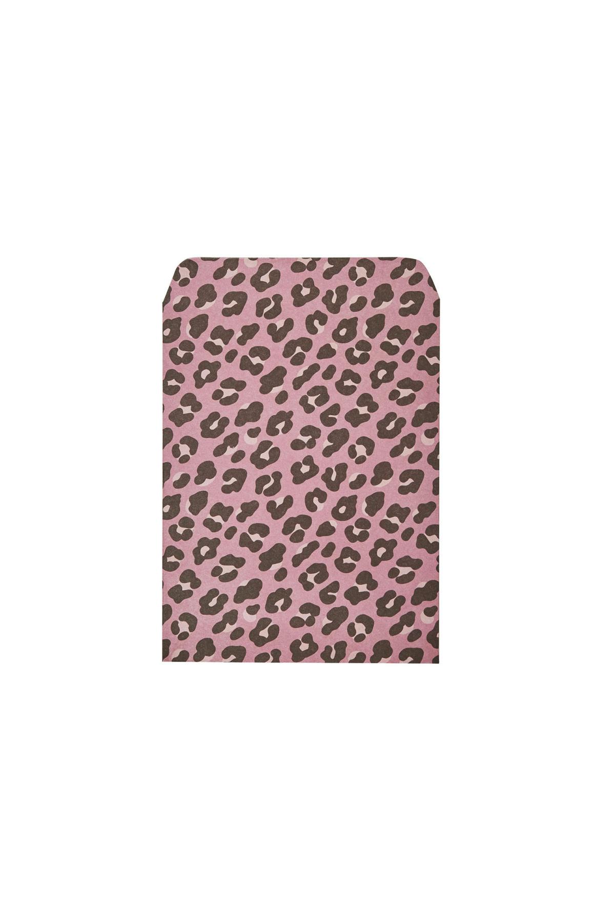 Kadozakje Leopard Pink 9x12cm