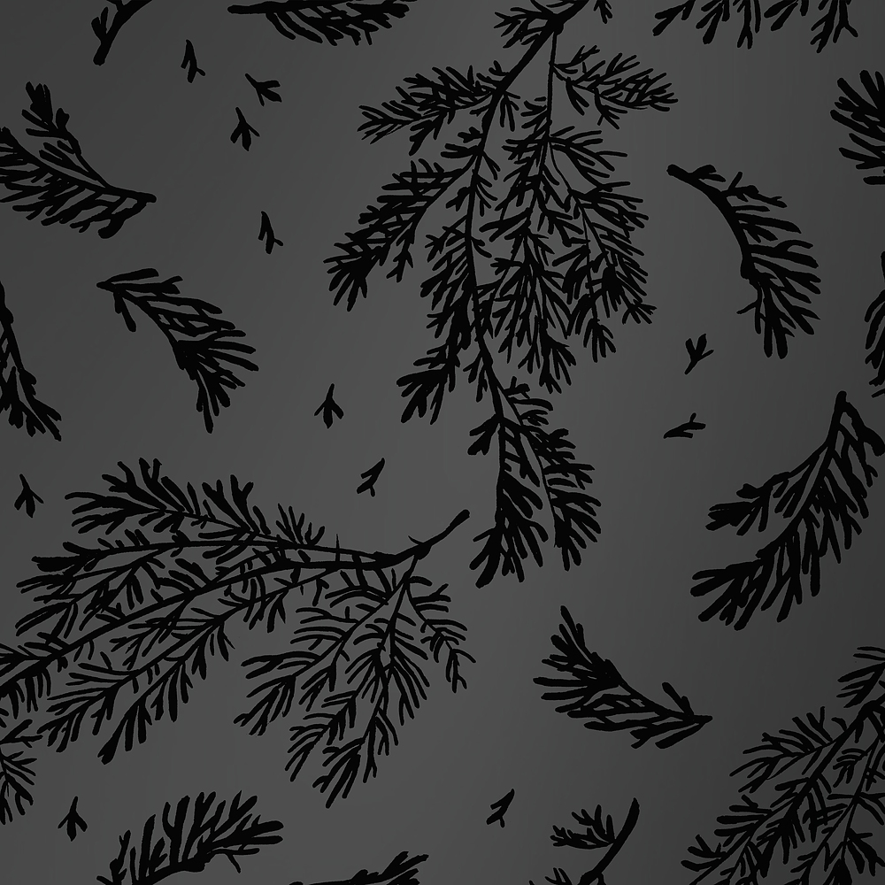 Kadozakje Winterleaves Black