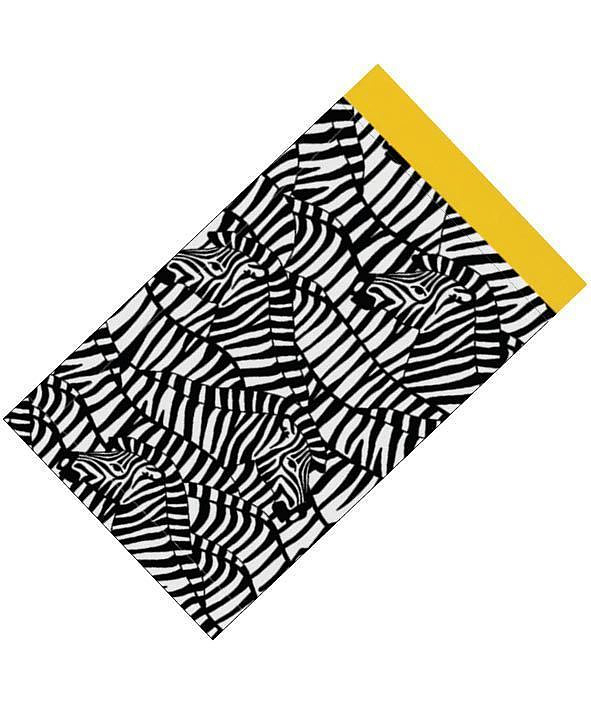 Kadozakje Zebra Geel 12x19cm