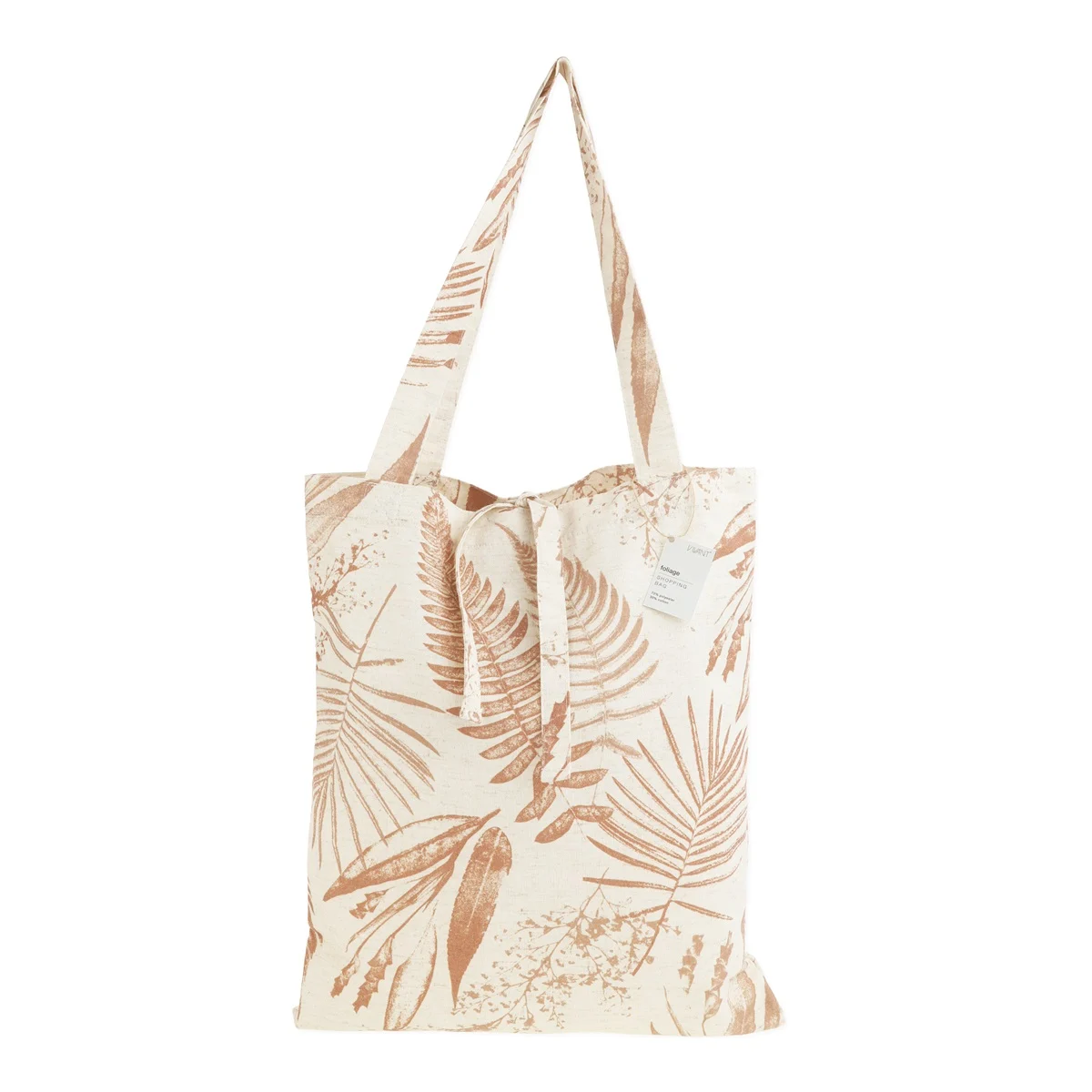 Katoenen Tas Shoppingbag Blad