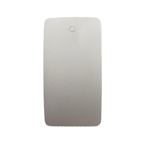 Kledingkaartje Blanco 30x58mm