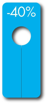 Kledingrekverdeler -40% Blauw