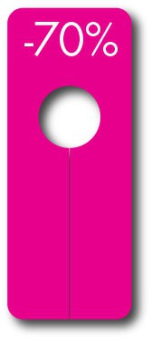 Kledingrekverdeler -70% Roze