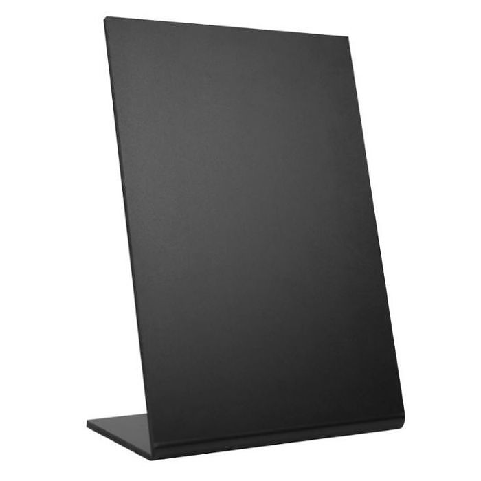 Krijtbord A4 L-standaard