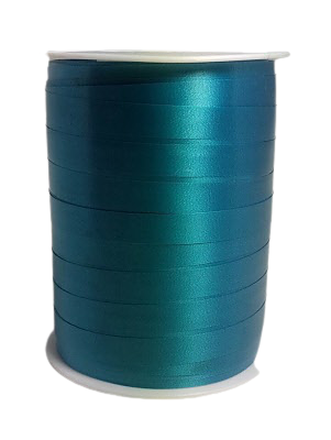 Krullint 10 mm. Turquoise