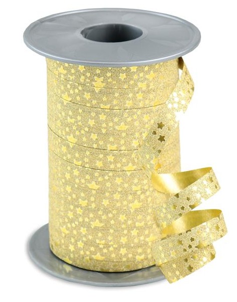 Krullint Glitter Golden Stars