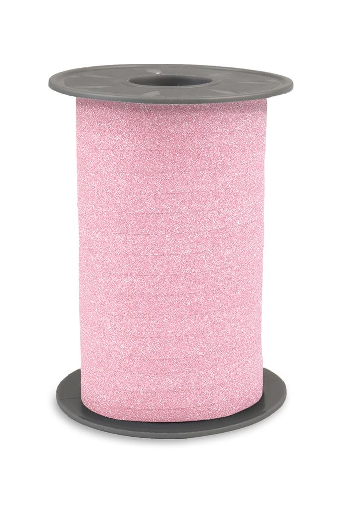 Krullint Glitter Lichtroze