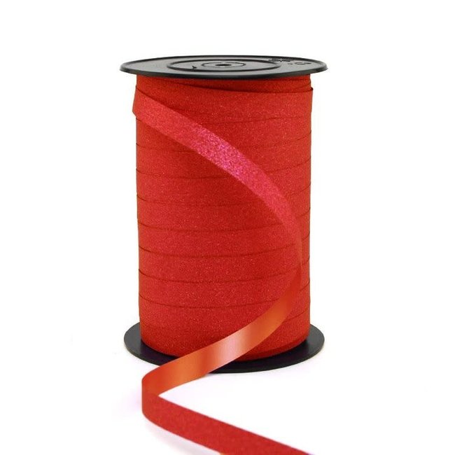 Krullint Glitter Rood