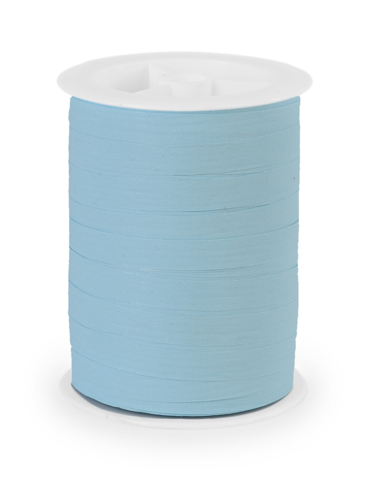Krullint Paperlook Babyblauw
