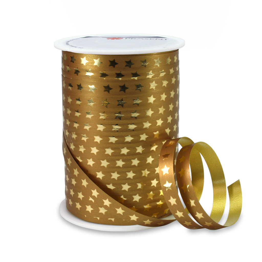 Krullint Stars Koper/Goud